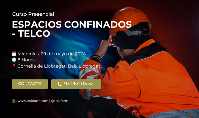 CURSO DE ESPACIOS CONFINADOS EN BARCELONA
