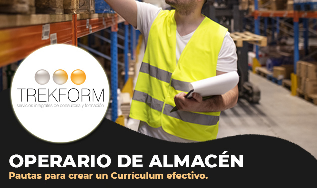 Currículum Mozo de Almacén ¡Haz que sea efectivo!