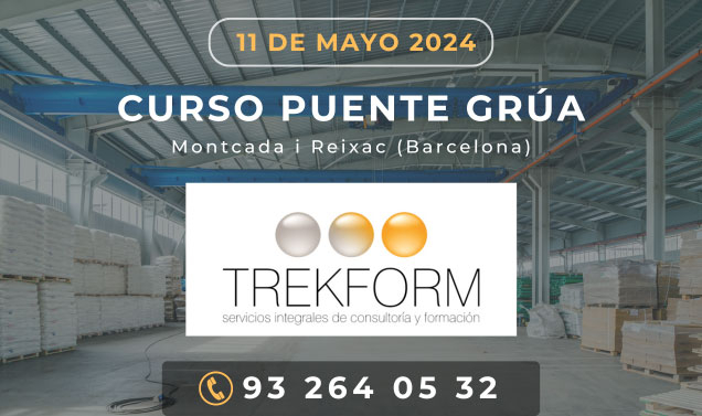 CURSO PUENTE GRÚA EN MONTCADA I REIXAC 11 DE MAYO