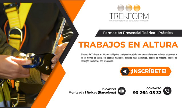 CURSO TEÓRICO-PRÁCTICO TRABAJOS ALTURA BARCELONA