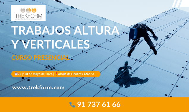 CURSO DE TRABAJOS EN ALTURA Y VERTICALES-MADRID