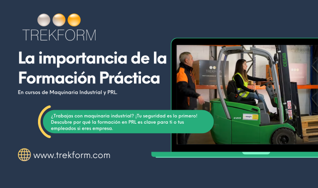 Práctica en formaciones de Maquinaria Industrial y PRL