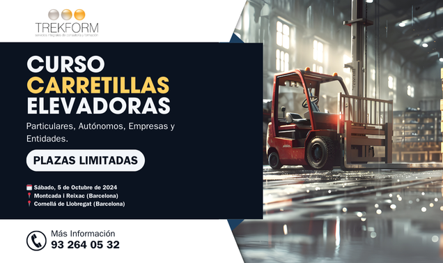 CURSO DE CARRETILLERO EN PROVINCIA DE BARCELONA