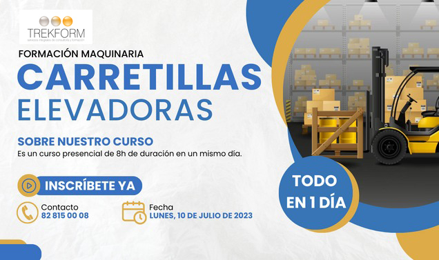 CURSO CARRETILLERO EN GRAN CANARIA (JULIO 2023)