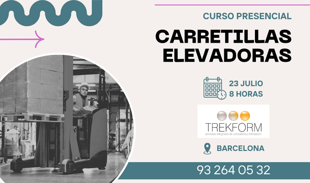 CURSO CARRETILLAS ELEVADORAS EN 1 DIA BARCELONA