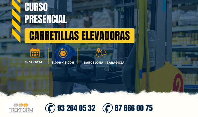 CURSO MANEJO DE CARRETILLAS ELEVADORAS