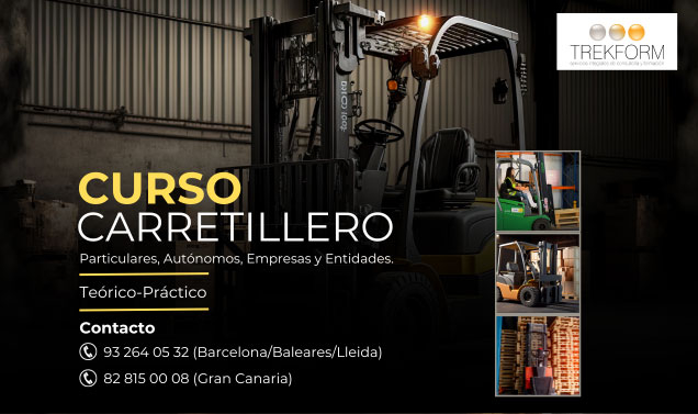 CURSO DE CARRETILLERO TODO EN 1 DÍA – ENERO 2024
