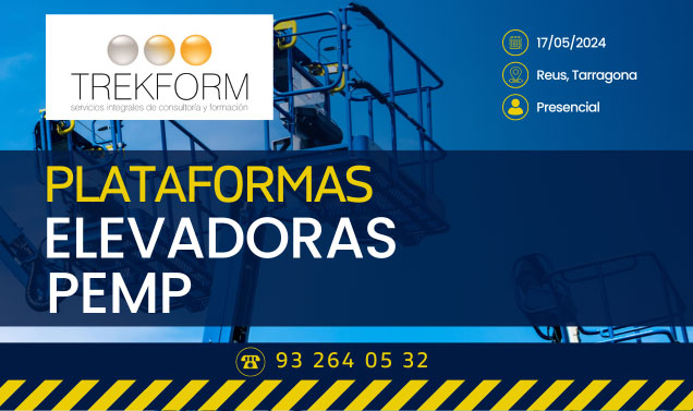 CURSO PLATAFORMAS ELEVADORAS PEMP EN REUS