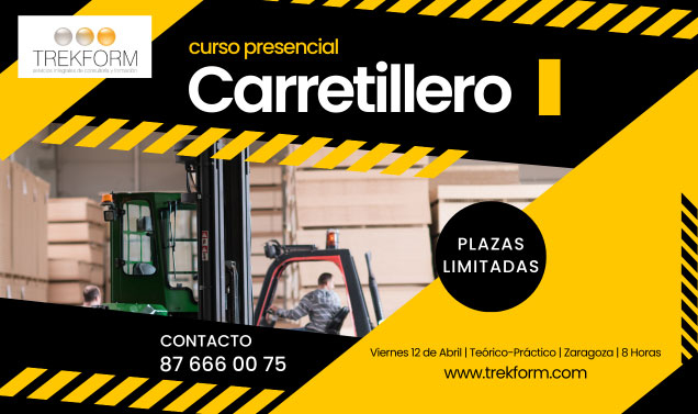 CARRETILLERO EN 1 SOLO DÍA ZARAGOZA