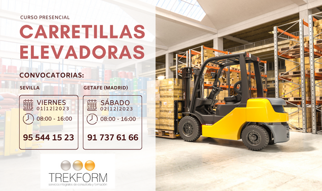 CONVOCATORIAS CURSOS CARRETILLAS ELEVADORAS
