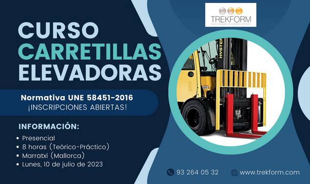 CURSO CARRETILLERO EN MARRATXÍ (MALLORCA)