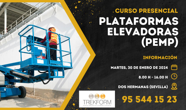 ¡ÚLTIMAS PLAZAS CURSO PLATAFORMAS ELEVADORAS!