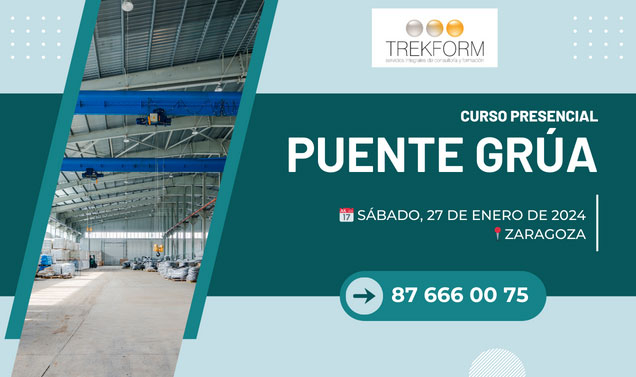 CURSO PUENTE GRÚA EN ZARAGOZA – ENERO 2023