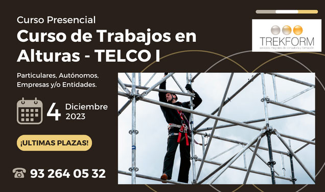 CURSO TELCO I DE TRABAJOS EN ALTURA