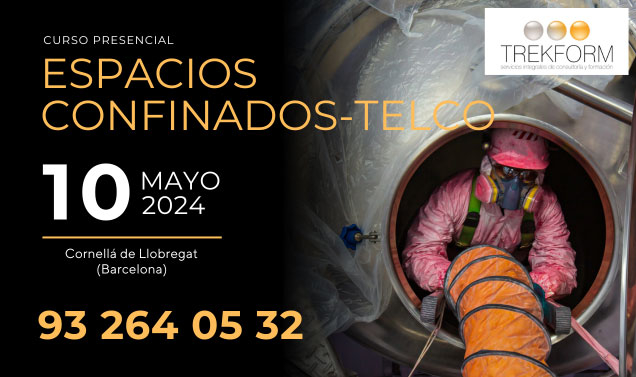 Curso espacios confinados TELCO en Baix Llobregat