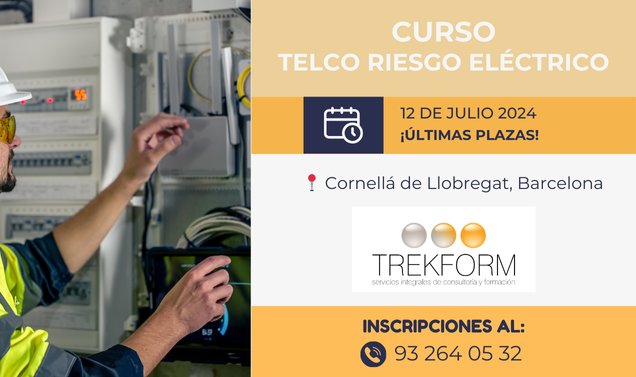 CURSO TELCO RIESGO ELÉCTRICO EN BARCELONA