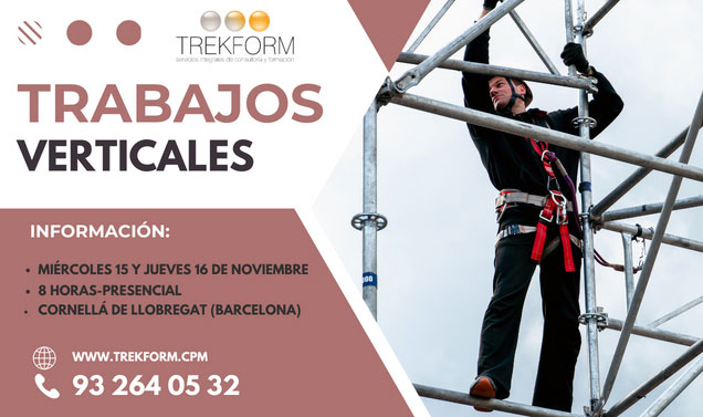 CURSO DE TRABAJOS VERTICALES EN BARCELONA
