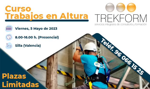 CURSO DE TRABAJOS EN ALTURA EN SILLA (VALENCIA)