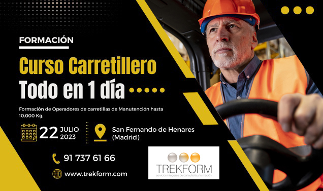CURSO CARRETILLERO SAN FERNANDO DE HENARES (2023)