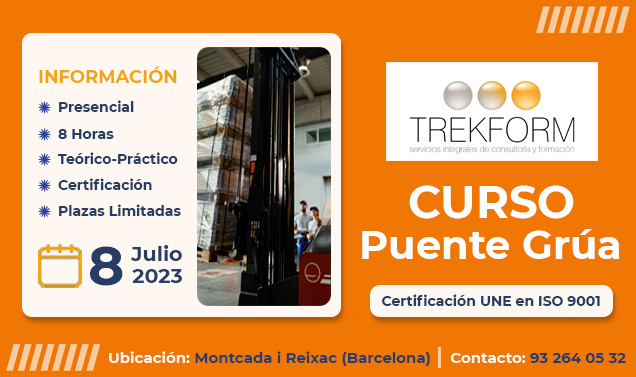 FORMACIÓN PUENTE GRÚA MONTCADA I REIXAC-BARCELONA