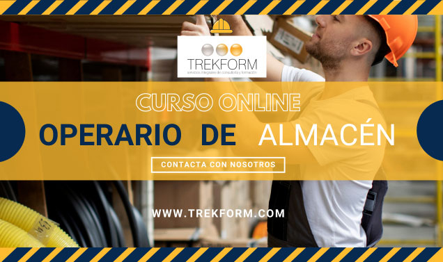 CURSO MOZO DE ALMACÉN ONLINE (FEBRERO 2024)