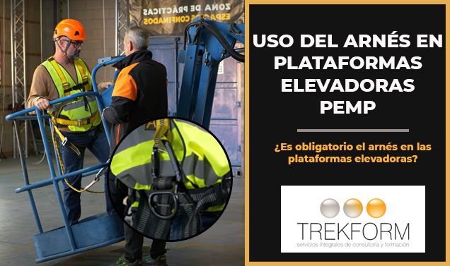 USO DEL ARNÉS EN PLATAFORMAS ELEVADORAS (PEMP)