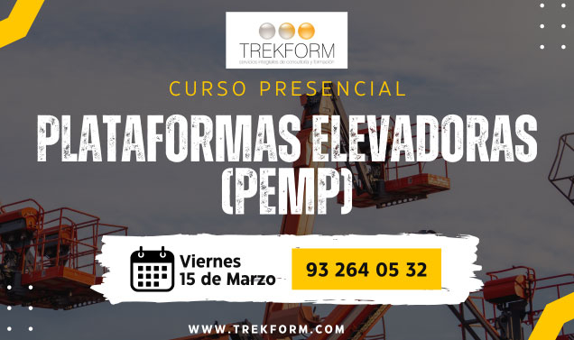 CURSO DE PLATAFORMAS ELEVADORAS (PEMP) EN REUS