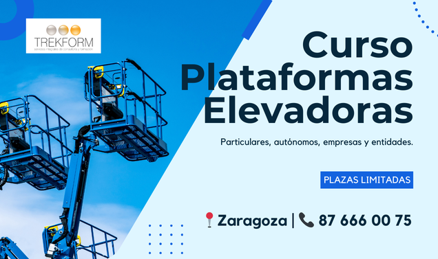 CURSO OPERARIO PLATAFORMAS PEMP EN ZARAGOZA