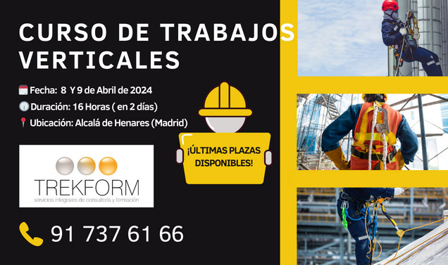 CURSO DE TRABAJOS VERTICALES: TREKFORM TE PREPARA