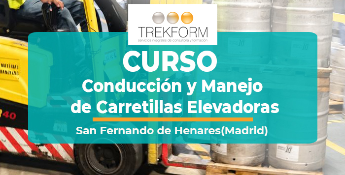 CURSO OFICIAL CARRETILLERO EN LA COMUNIDAD DE MADRID