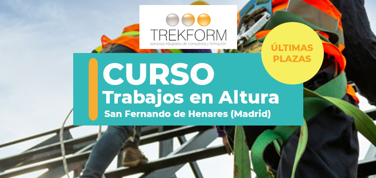 CURSO PRL DE TRABAJOS EN ALTURA MADRID 2022