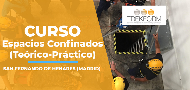 FORMACIÓN CURSO TEÓRICO-PRÁCTICO ESPACIOS CONFINADOS MADRID/2022