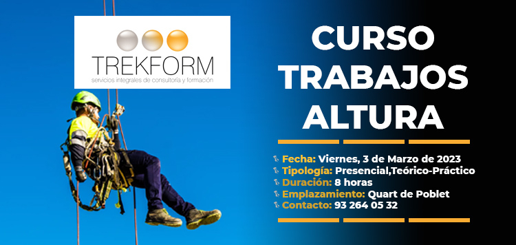 CURSO DE FORMACION TRABAJOS EN ALTURA VALENCIA