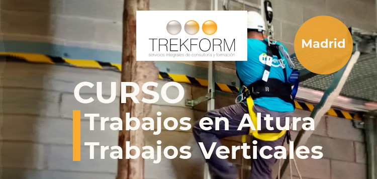 CURSO DE TRABAJOS EN ALTURA Y TRABAJOS VERTICALES EN MADRID