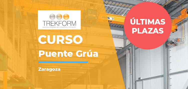 CURSO OPERADOR DE PUENTE GRÚA EN ZARAGOZA-2022