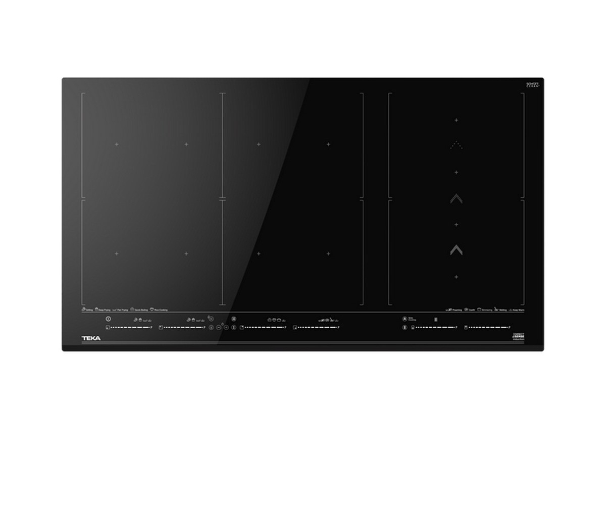 Teka IZS 96600 Placa de Inducción Flex 6 Zonas 90cm Cristal Negro