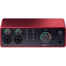 Focusrite Scarlett 4i4 4th Gen Interface Audio