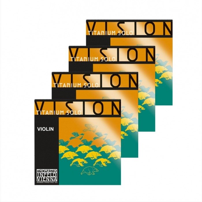 Violin Stringsthomastik Vision Titanium Solo Set