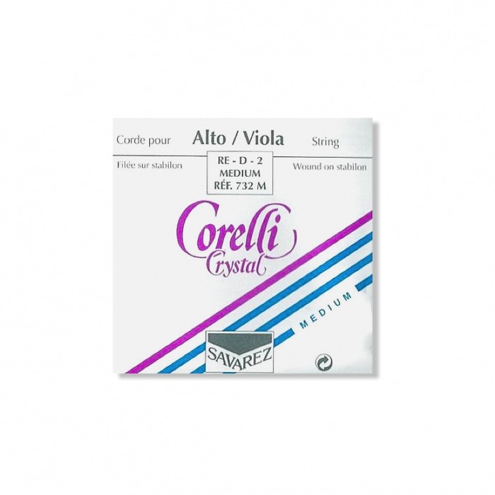 Cuerda Viola Corelli Crystal 2A Re