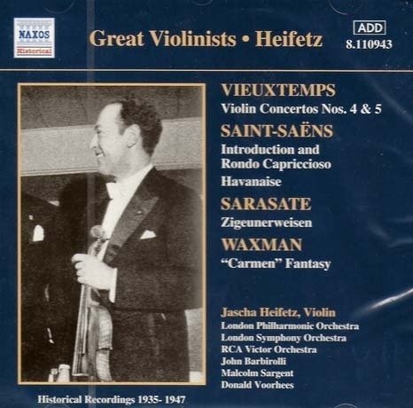Great Violinists - Jascha Heifetz