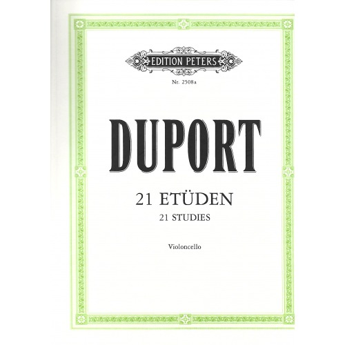 Duport - 21 Etudes - Cello