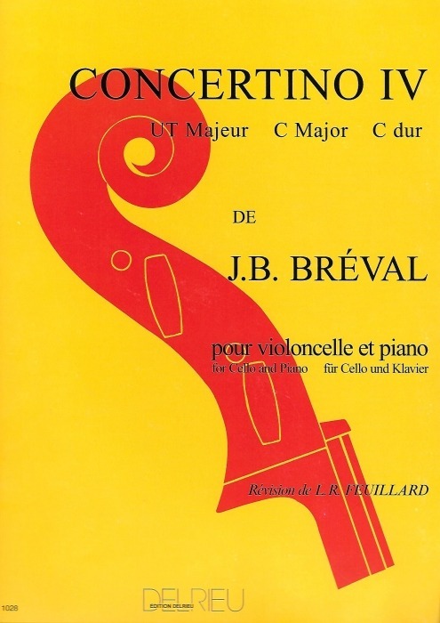 Concertino Iv De Jean-Baptiste Breval