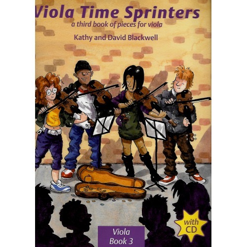 Viola Time Sprinters tercer libro de piezas para viola