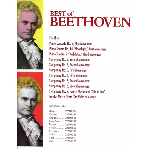 Lo Mejor De Beethoven Viola 12 Arreglos