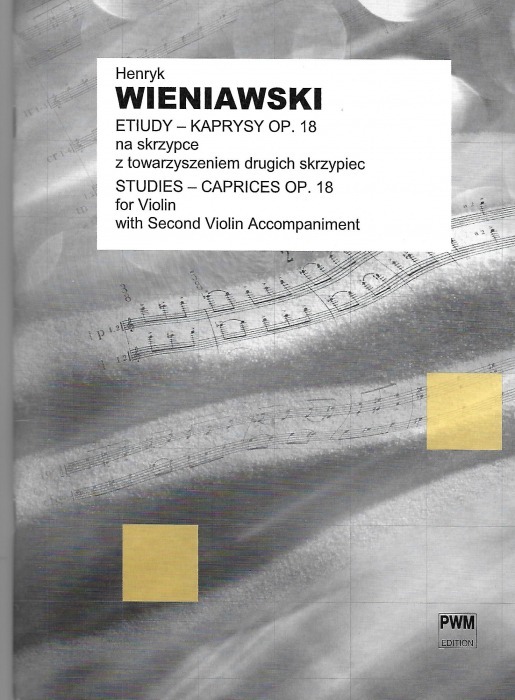 Estudios Caprices Op 18, Wieniawski