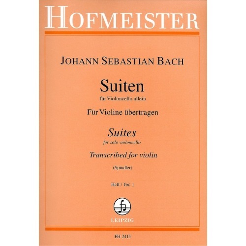 Bach Chelo Suites para violin