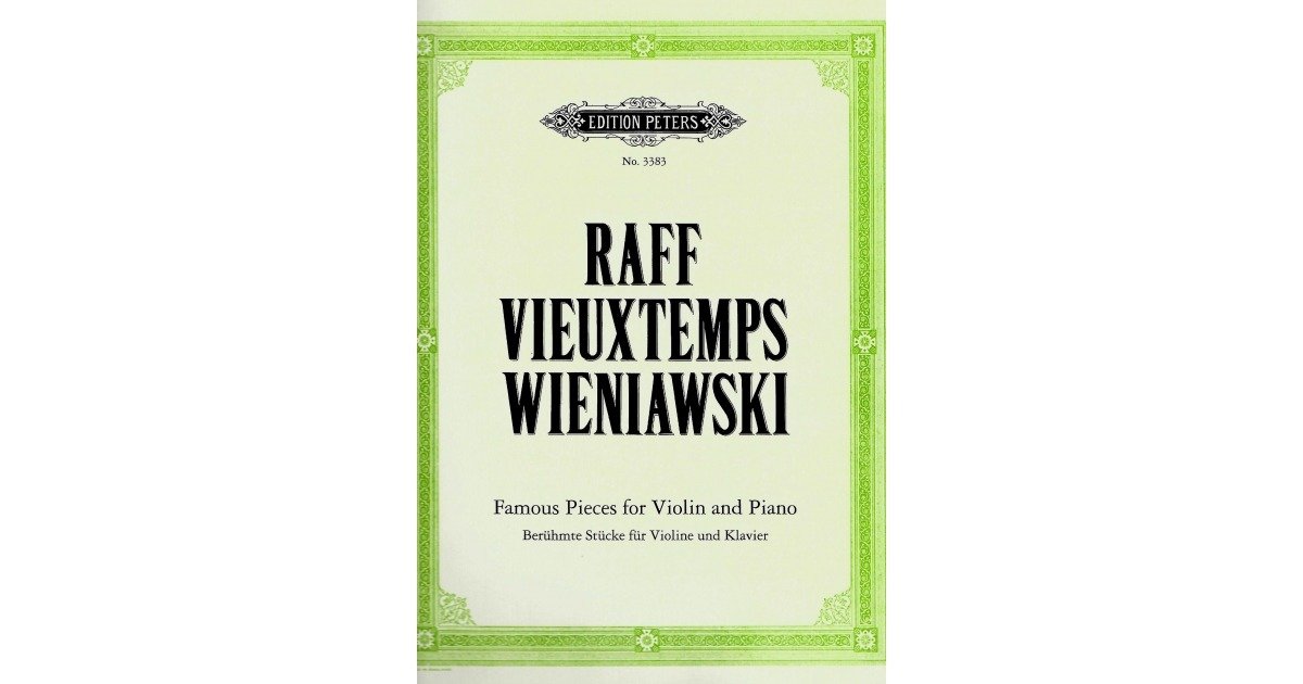 Famosas Piezas para Violin Y Piano