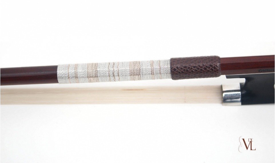 WALTER BARBIERO VIOLA BOW - SILVER & GOLD