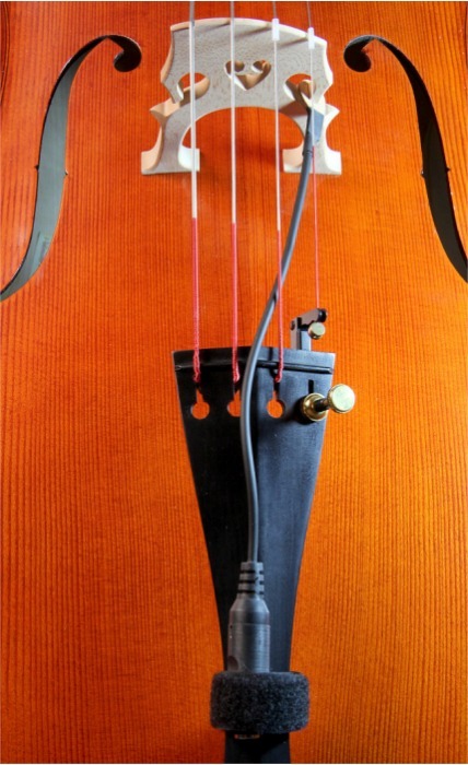 Kna Vc-1 Portable Piezo Pickup For Cello