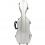 Violin Case Rapsody Rocket Cabin 3D White